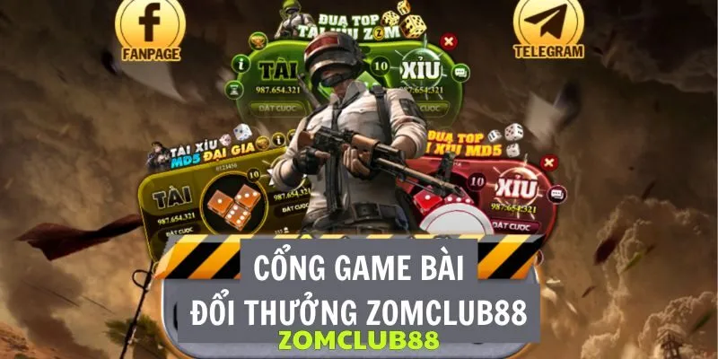 Cổng Game Bài Đổi Thưởng ZomClub Có Gì Hấp Dẫn 2024?