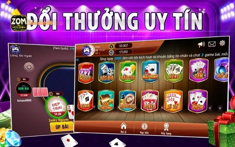 Mẹo chơi game bài đổi thưởng ZomClub hiệu quả